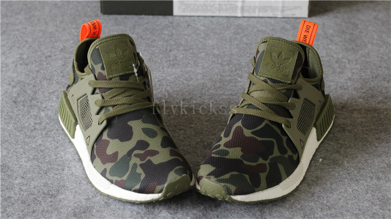 Real Boost Adidas NMD XR1 PK Green Camo